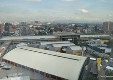 A bird's eye view of the conference hall